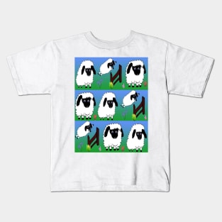 Playful sheep 1 Kids T-Shirt